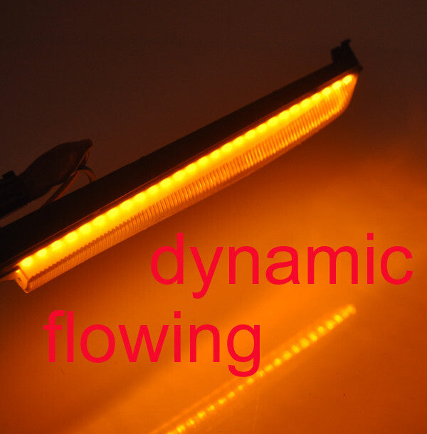 2x Dynamic Sequential Smoked LED Side Marker Turn Signal Light for BMW M5 F10