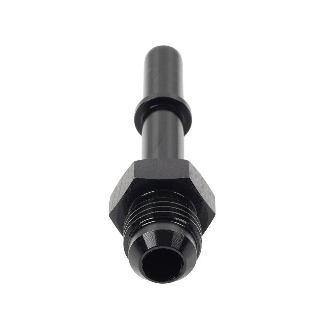 6AN Male to 3/8 Male SAE Quick-Disconnect Push-On EFI Fuel Rail Fitting