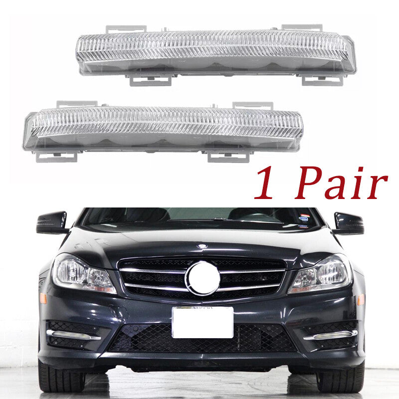 DRL daylight Driving lights for Mercedes-Benz E350 C350 C250 W204 Pair