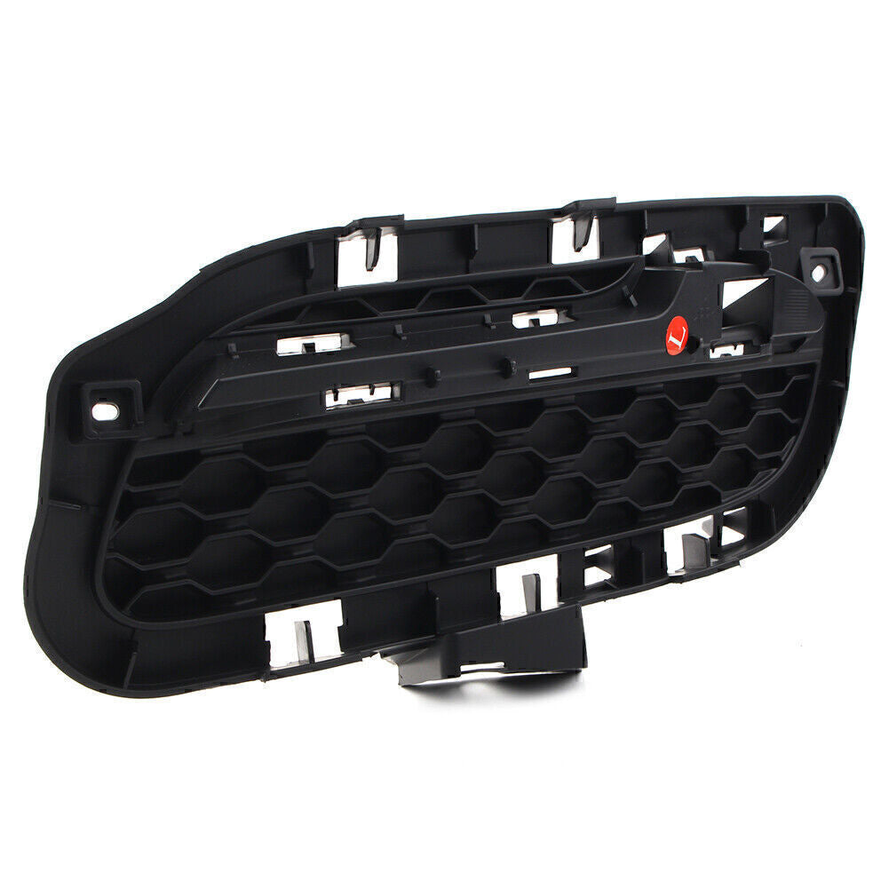 1 piece left front bumper fog light grille for 2016-2021 for Jaguar XJ (2018, 2019, 2020) in black.