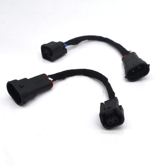 2x Halogen to LED Foglight Plug Play Adaptor cable for Honda 10th for civic 16-2018