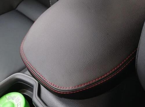for Toyota RAV4 2019-2022 Black Leather Central Console Armrest Box Trim Holster