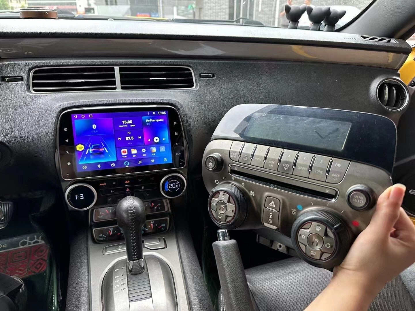 for Chevrolet Camaro 2010-2015 Touch Screen Stereo Auto Radio GPS Player 4+64G