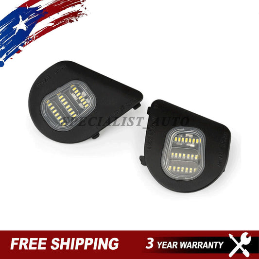 2-pack LED side mirror puddle lights for Dodge for Ram 10-19 1500 2500 3500 4500 trucks
