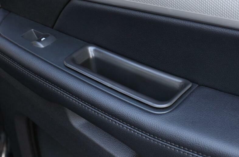 Back Door Storage Box Frame Trim 2PCS for Ford Explorer 2016-2019 Primer Black