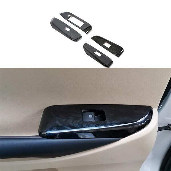 2014-2019 for Toyota Highlander Decoration Wood Grain Glass Window Lifting Panel