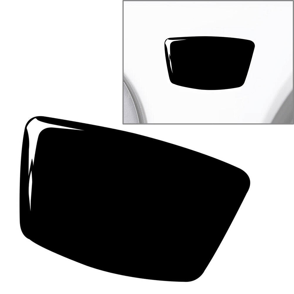 Core Emblem B Column Pillar Anti-Collision Trim Piano for Universal Car Black