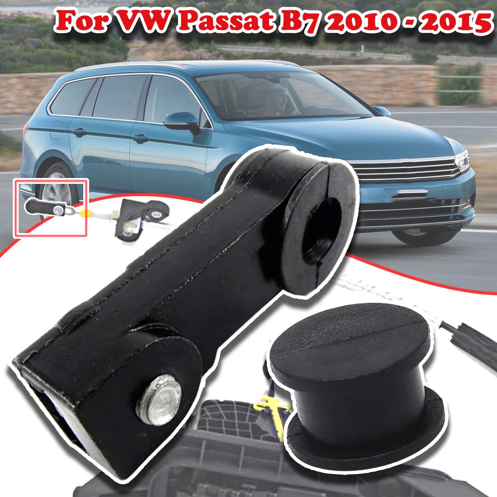 2Pcs for Passat for Golf Beetle Gear Shifter Cable End Connector Bushing Repair Kit