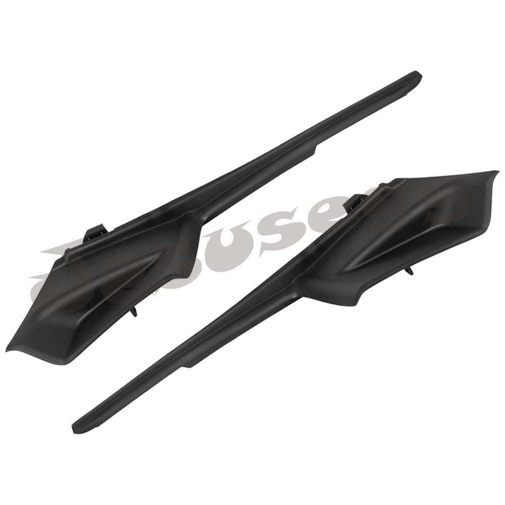 2pcs Fit for 2011-2020 for Toyota for Sienna Right+Left Fender Cowl Hood Side Seal Black