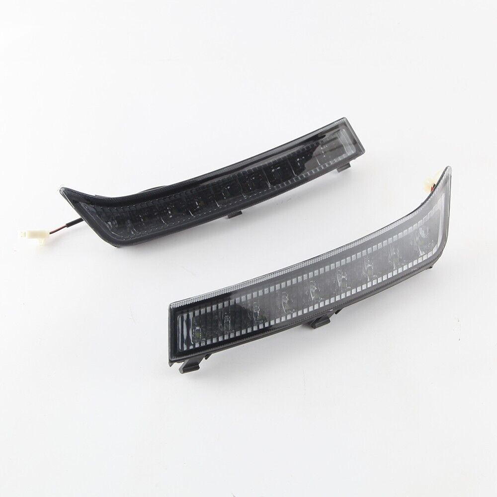 Fits for Subaru Forester 2013-2018 LED White DRL Daytime Running Lights Fog Lamp