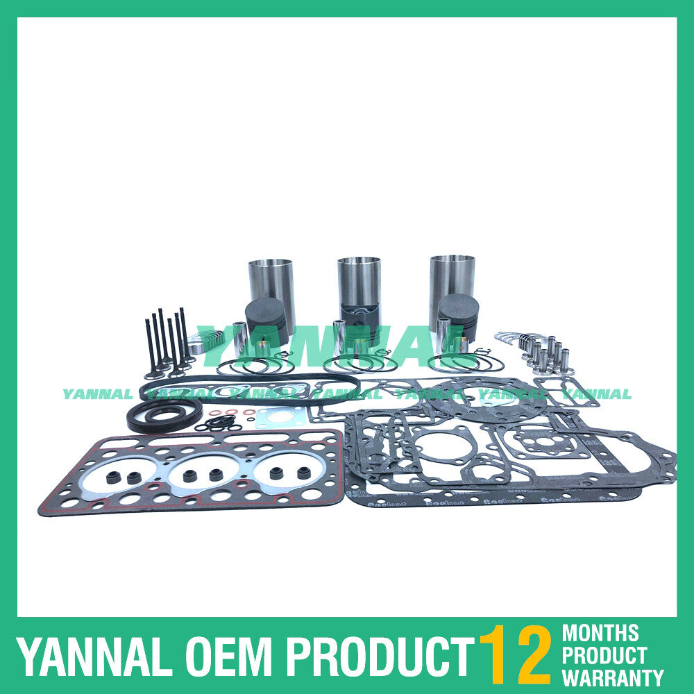 D1102 Reconstruction and Overhaul Kit for Kubota Bearings with Shim Kits