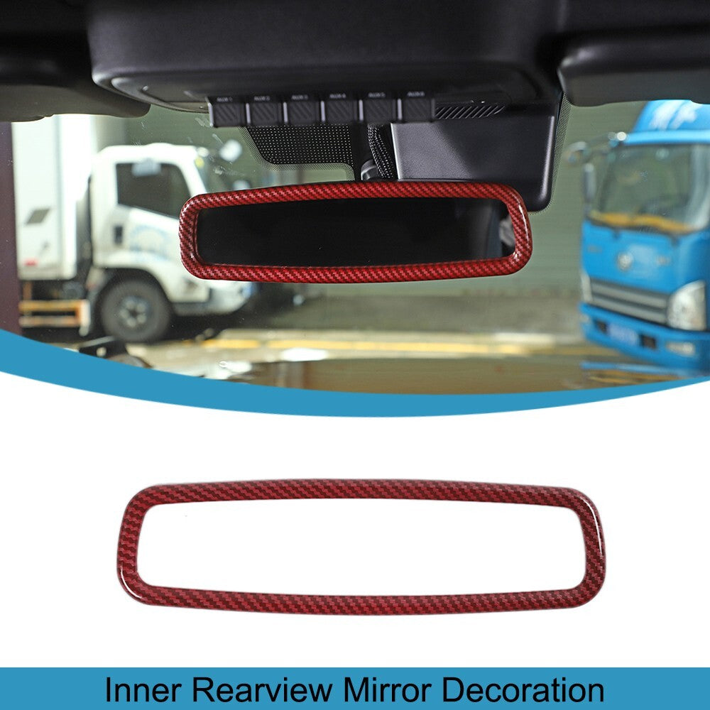 Inner Rearview Mirror Trim Ring Cover for Ford Bronco 2021-2023 for F150 2015+