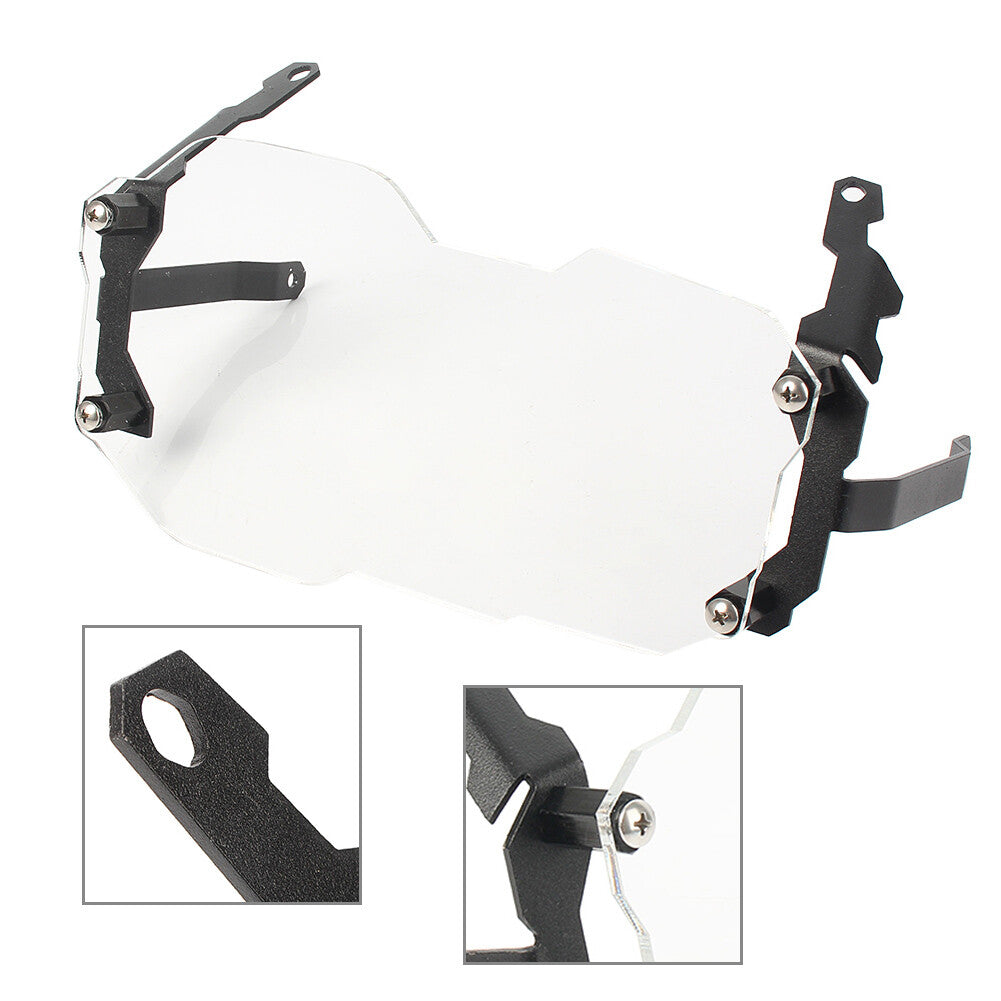 For 13-17 for BMW R1200GS Adventure ADV Clear Headlight Guard Cover Lens Protector