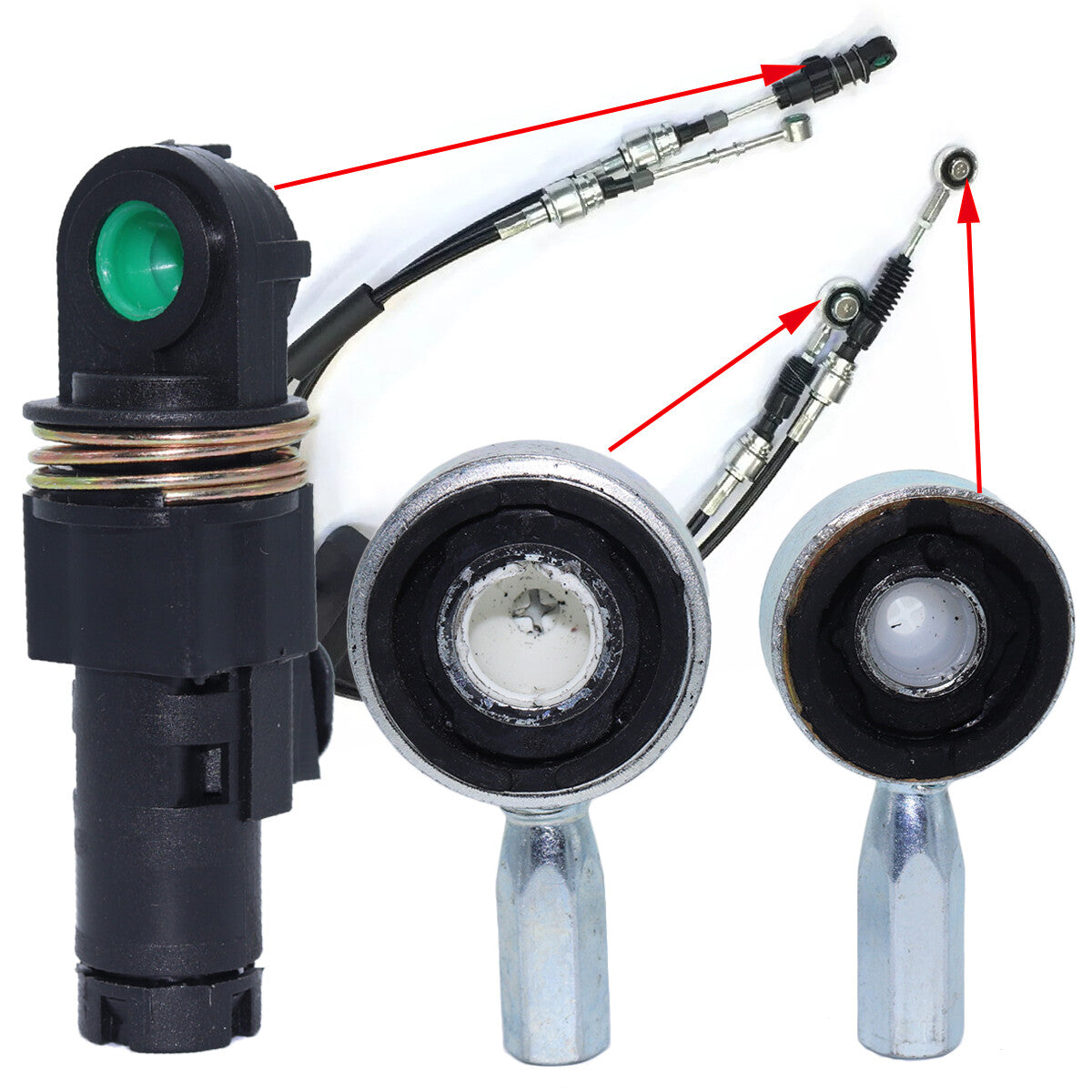 Gear Control Linkage Cable Both End Repair Kit for Ford Ka 1.2 1.3D Bush Grommet