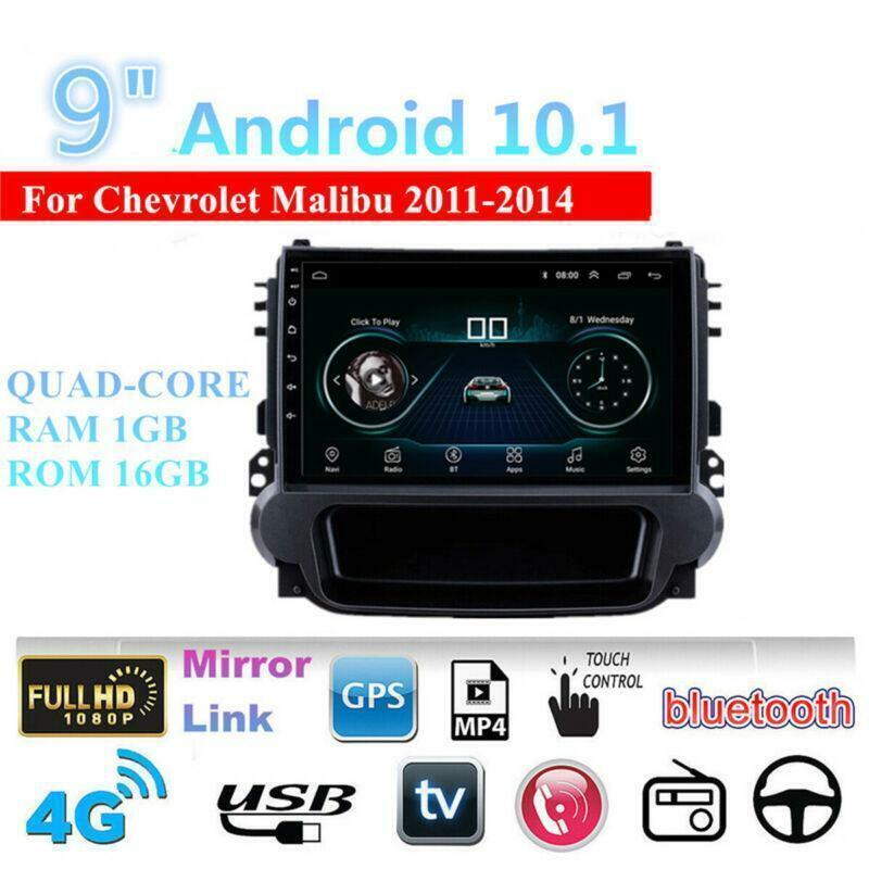 9-inch Android 10.1 4-core Car Stereo Radio GPS FM for Chevrolet Malibu 2011-14