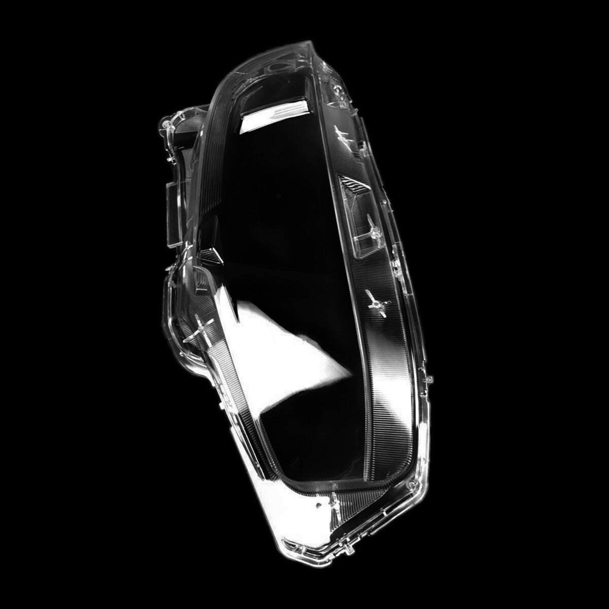 Right Front Lampshade Headlight Lens Cover for Honda for Civic 2016-18 Halogen Cap