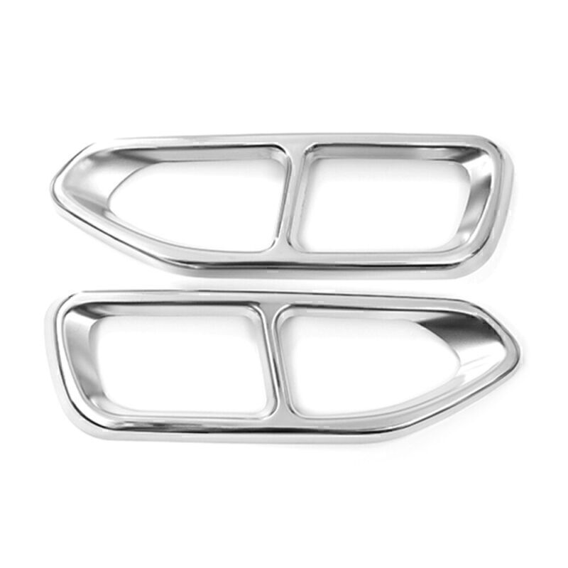 Car Tail Muffler Exhaust Pipe Output Cover Trim Fit for BMW 7 Series G11 G12 2016-18