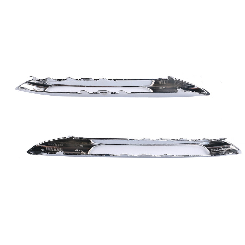 Front LHRH Side Fog Light Chrome Frame for Mercedes for Benz E CLASS W212 2009-2012