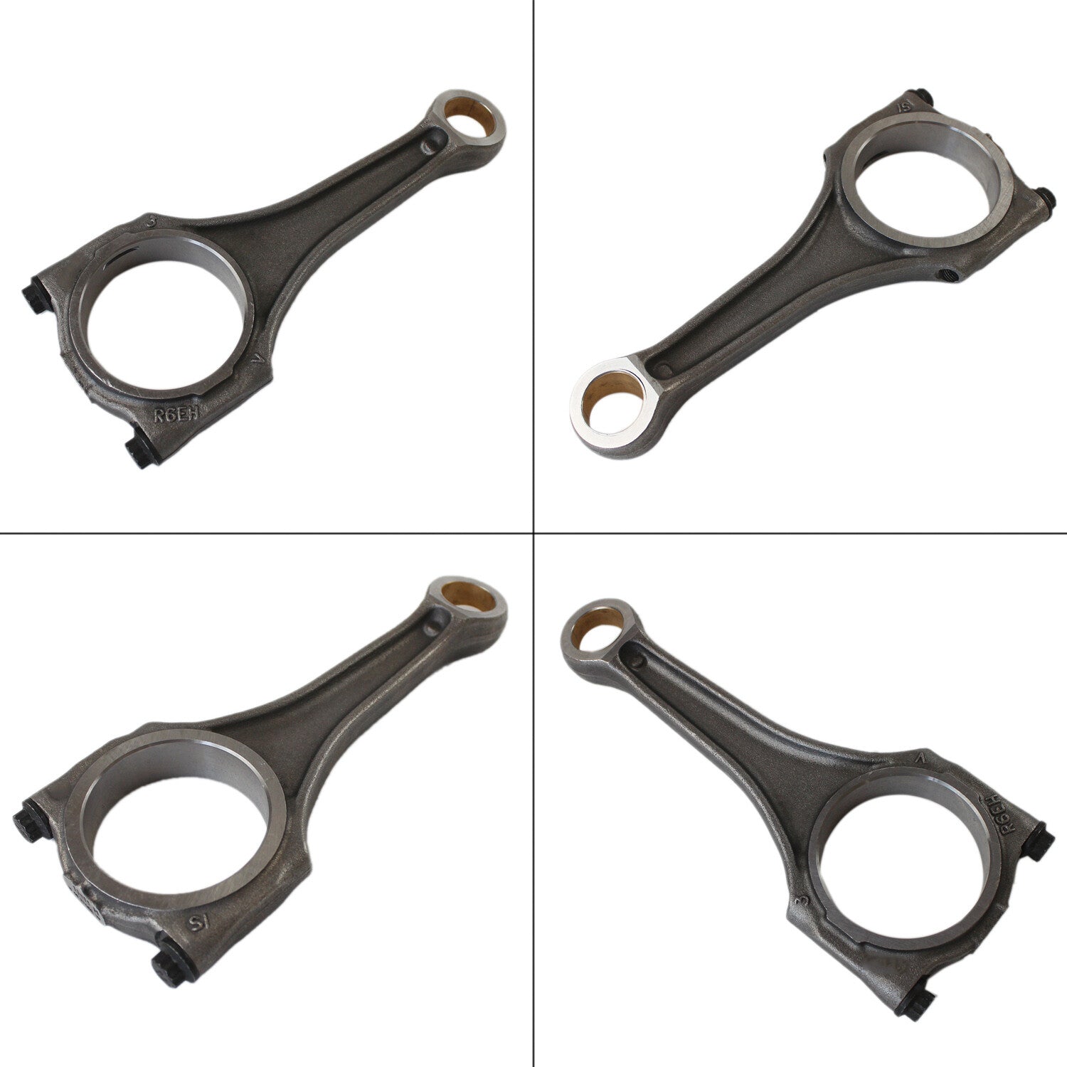 6PCS Connecting Rod 06E198401D for VW Touareg for Audi A4 A6 A5 A7 for A8 Q5 Q7 3.0 TFSI