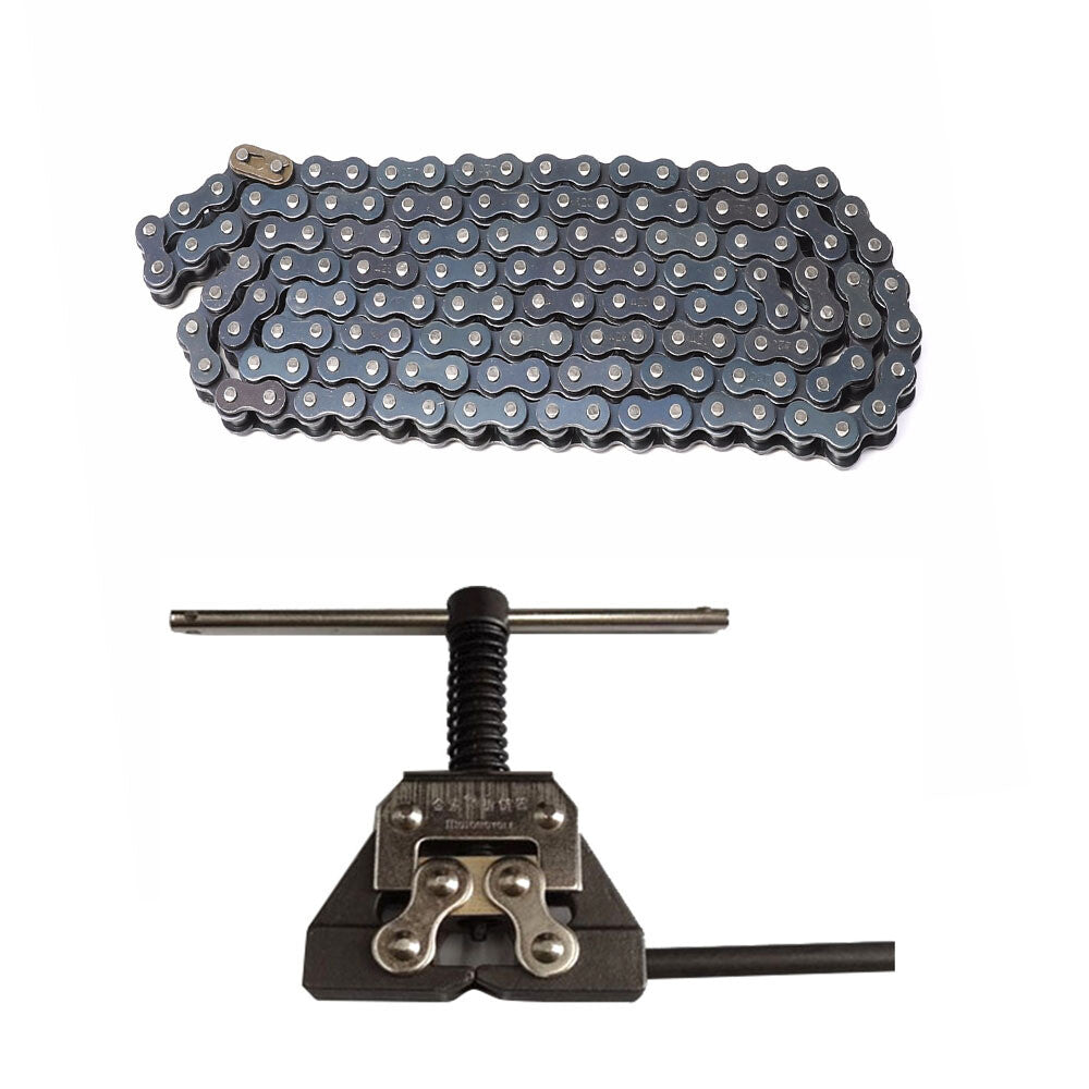 420 chain 140 chain + chain circuit breaker suitable for 110cc 125cc Taodao cooler SSR Thumpsta