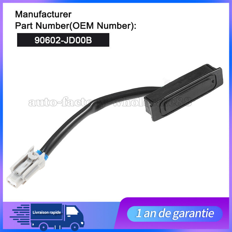 BOUTON DE COFFRE POUR for NISSAN QASHQAI  QASHQAI +2 J10 NOTE 90602-JD00B NEUF