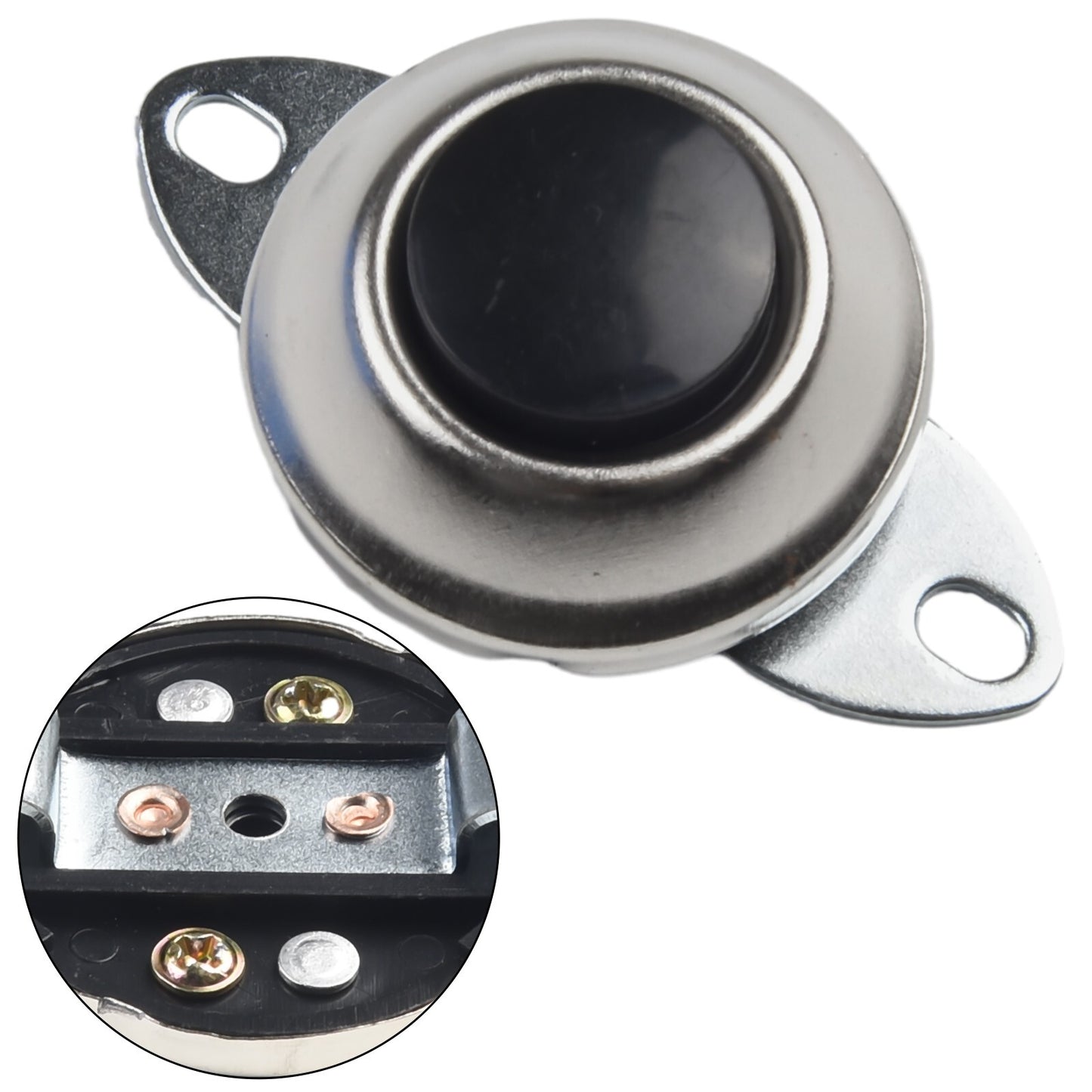 Switch button boat engine push switch rail waterproof 12V 50 MOhm Max