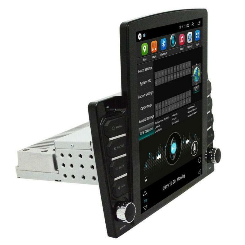 1X Car 10.1 Android 8.1 Stereo GPS MP5 Player Single 1Din WiFi Quad Core Radio