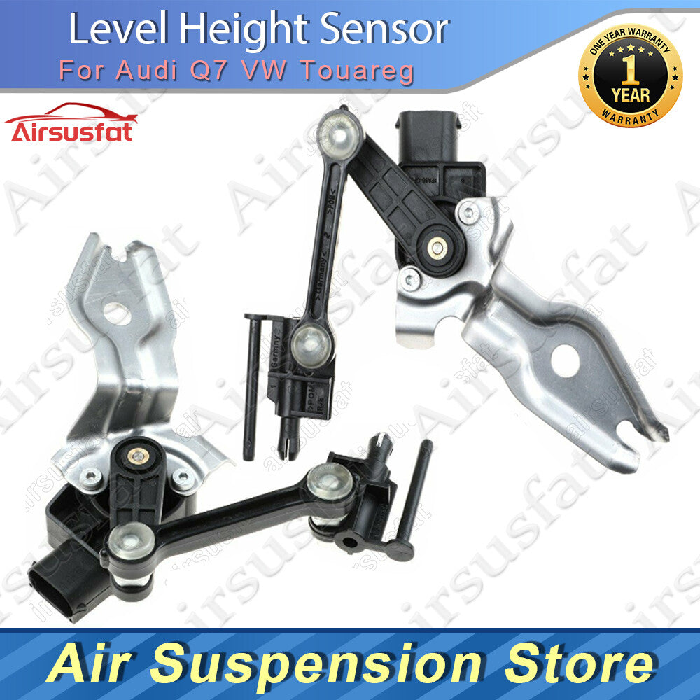2x Front LeftRight Air Suspension Height Level Sensors for Audi Q7 for VW Touareg
