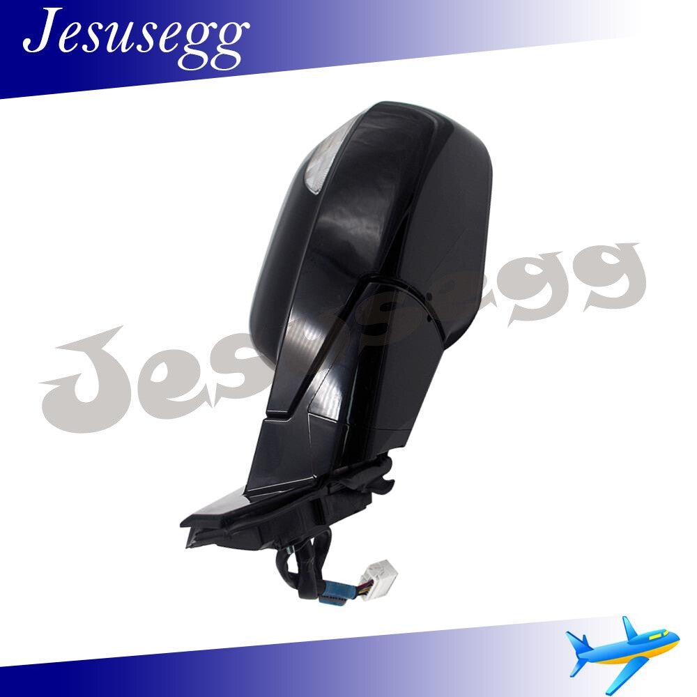 Left Side Power Mirror 9 Wire Heated Led Signal Lamp for Honda CRV 2007-2011