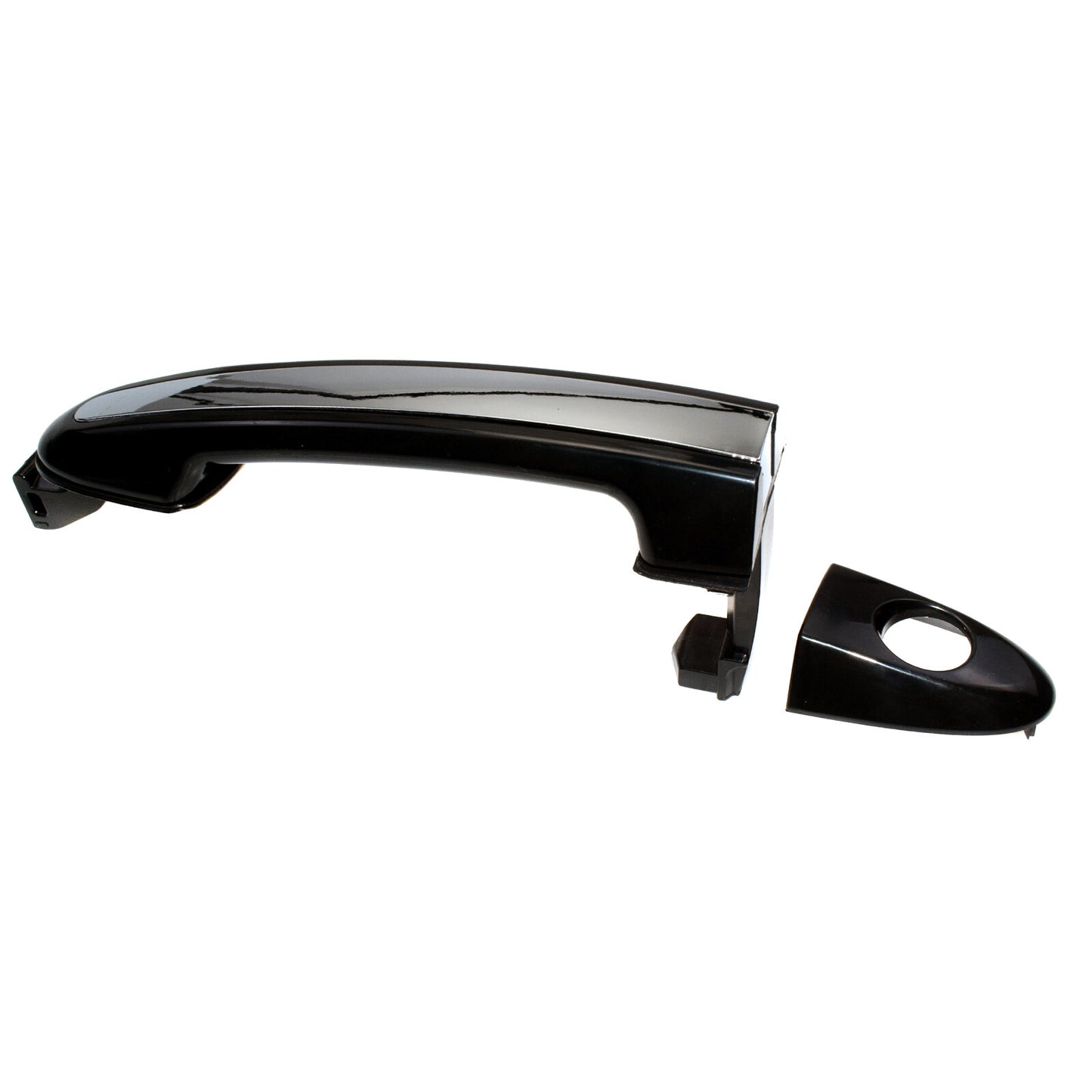 Exterior chrome-plated door handle for front left drive for Hyundai Santa Fe 07-12