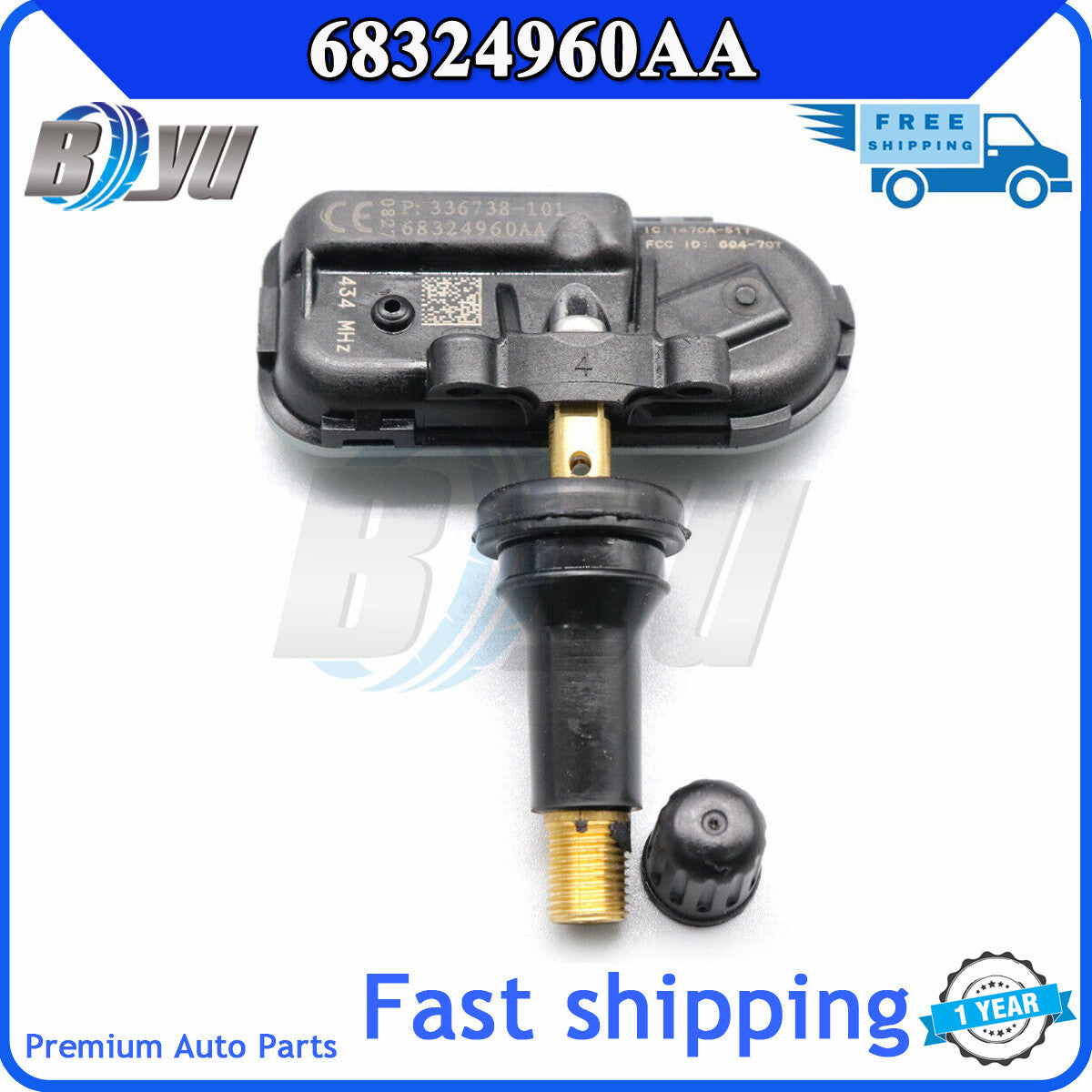Tire pressure sensor 68324960AA for 2019 for Jeep Cherokee for Ram 1500 2500 3500