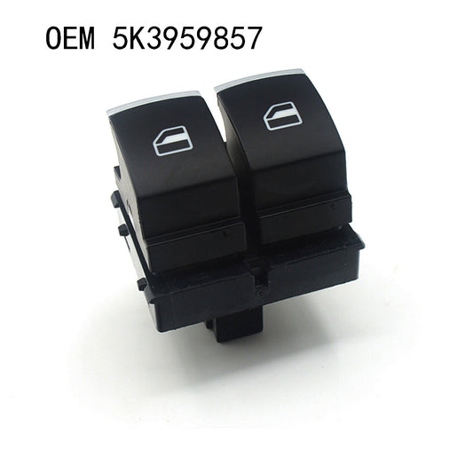 Fit for VW for Golf MK5 MK6 GTI EOS AMAROK 5K3959857 Driver Side Power Window Switch