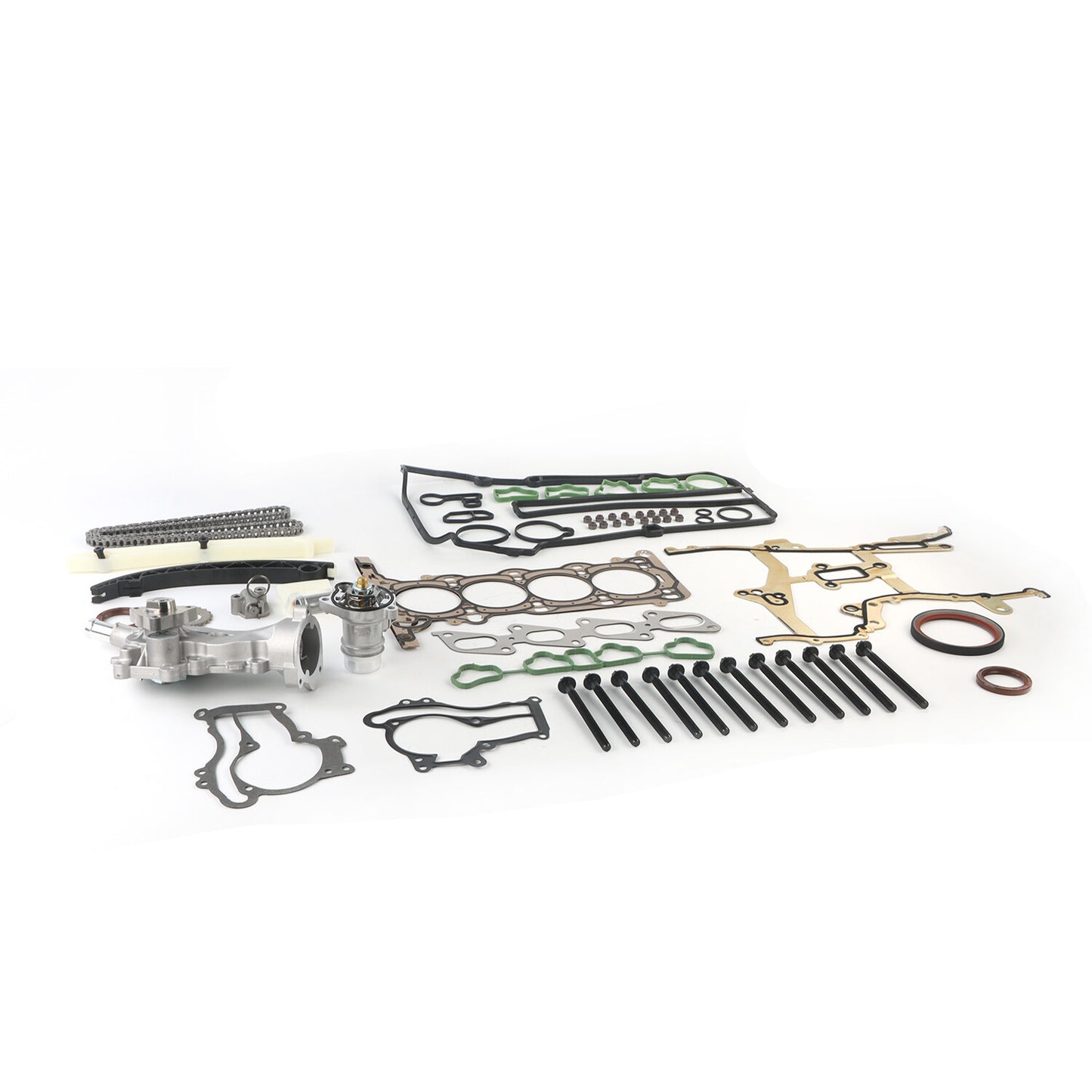 Head Gasket Timing Chain Kit Water Pump for 2011-15 for Chevy Sonic for Cruze for Buick 1.4L