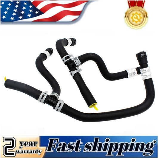 2-pack of heater hoses suitable for Buick Enclave, for Chevrolet Traverse, for GMC Acadia 3.6L (2007-2017)