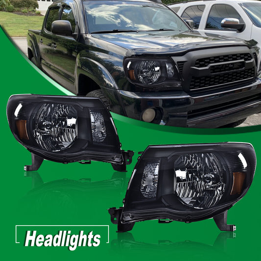 Suitable for 05-11 for Toyota Tacoma 1 pair of headlights, signal lights, and headlights.