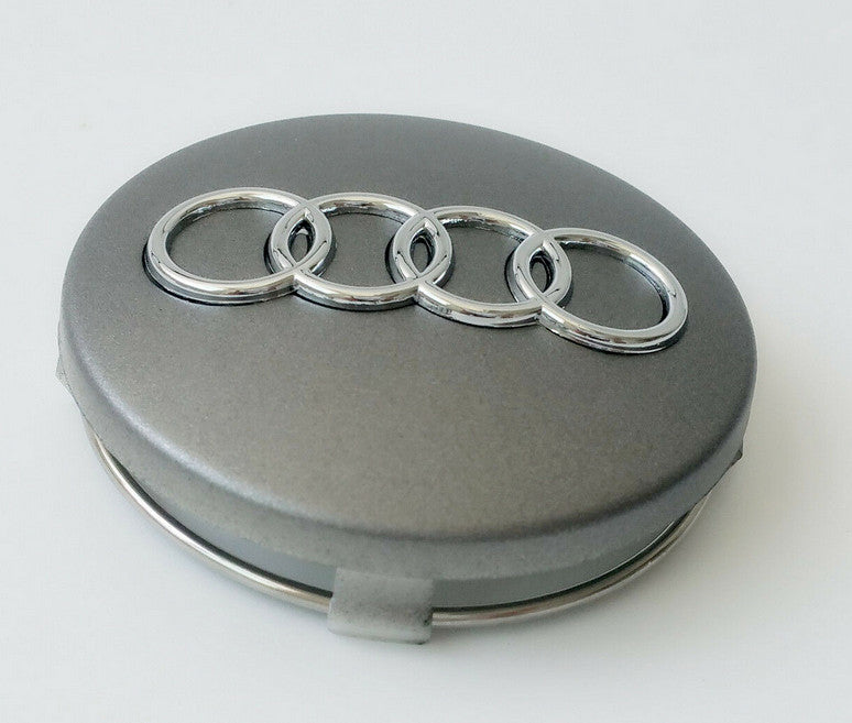 New 4-Piece 45mm Volk Racing Grey Wheel Stickers, Rim Stickers