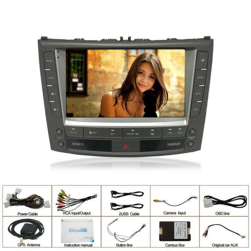 For 05-12 for Lexus IS250 IS300 IS350 4-Door 9 Android 10.1 Stereo Radio Navigation