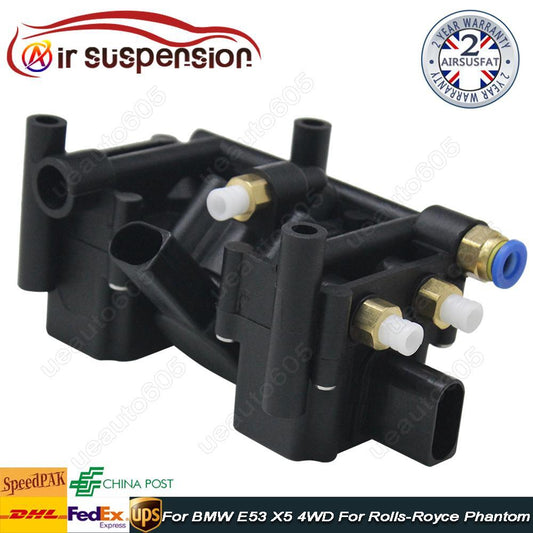 for Rolls-Royce for Phantom for BMW E53 X5 4WD Air Suspension Solenoid Valve Block