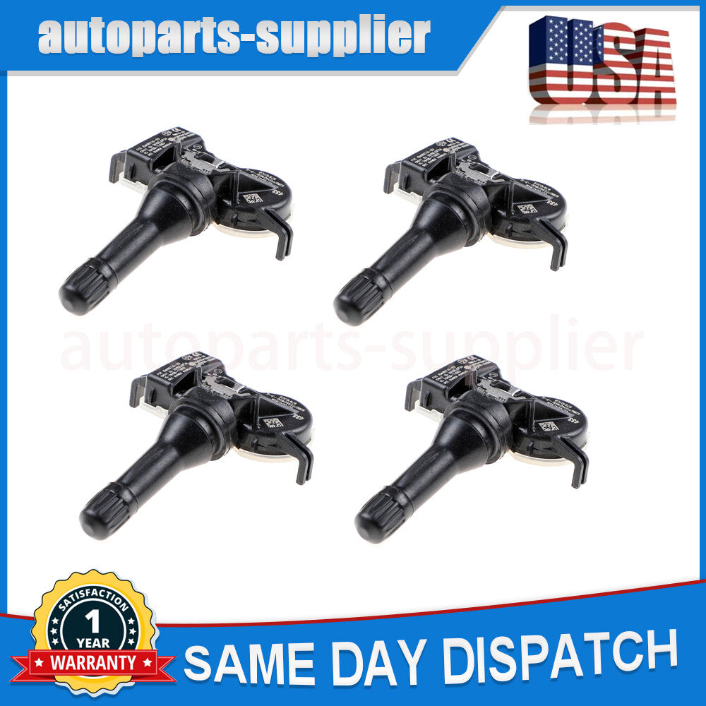 4-pack TPMS tire pressure sensors 40700-4CB0A and 40700-4CB0B suitable for Nissan Altima Rogue