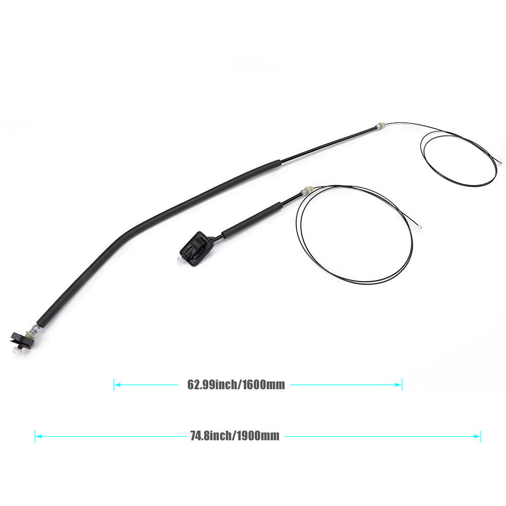 2-Piece Power Sliding Door Cable Kit with Motor Lh or Rh for Honda Odyssey 2011 - 2020
