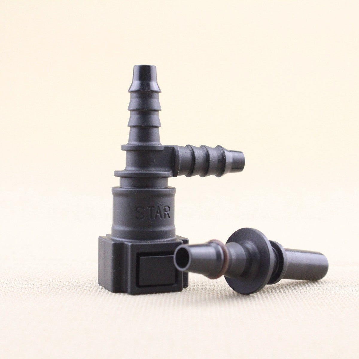 set of 7.89 mm SAE 1/4 nylon fuel line quick-connect release hose disconnect hose