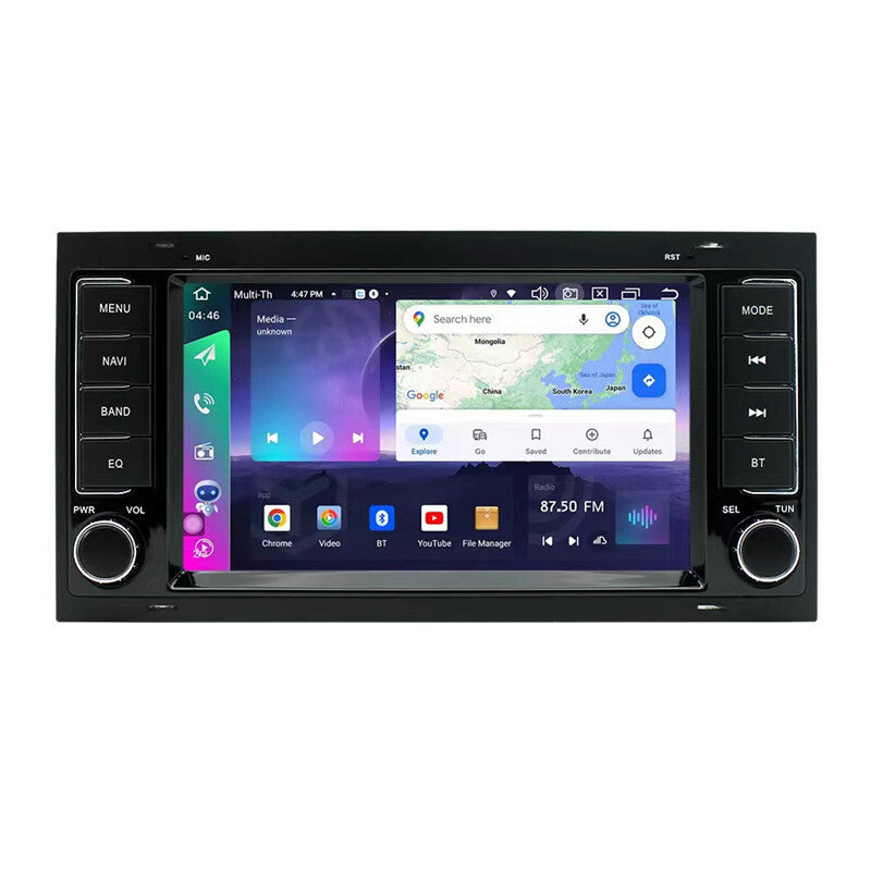 Android 13 Car Radio GPS Navi Stereo For Touareg 7L Multivan T5 Audio CarPlay