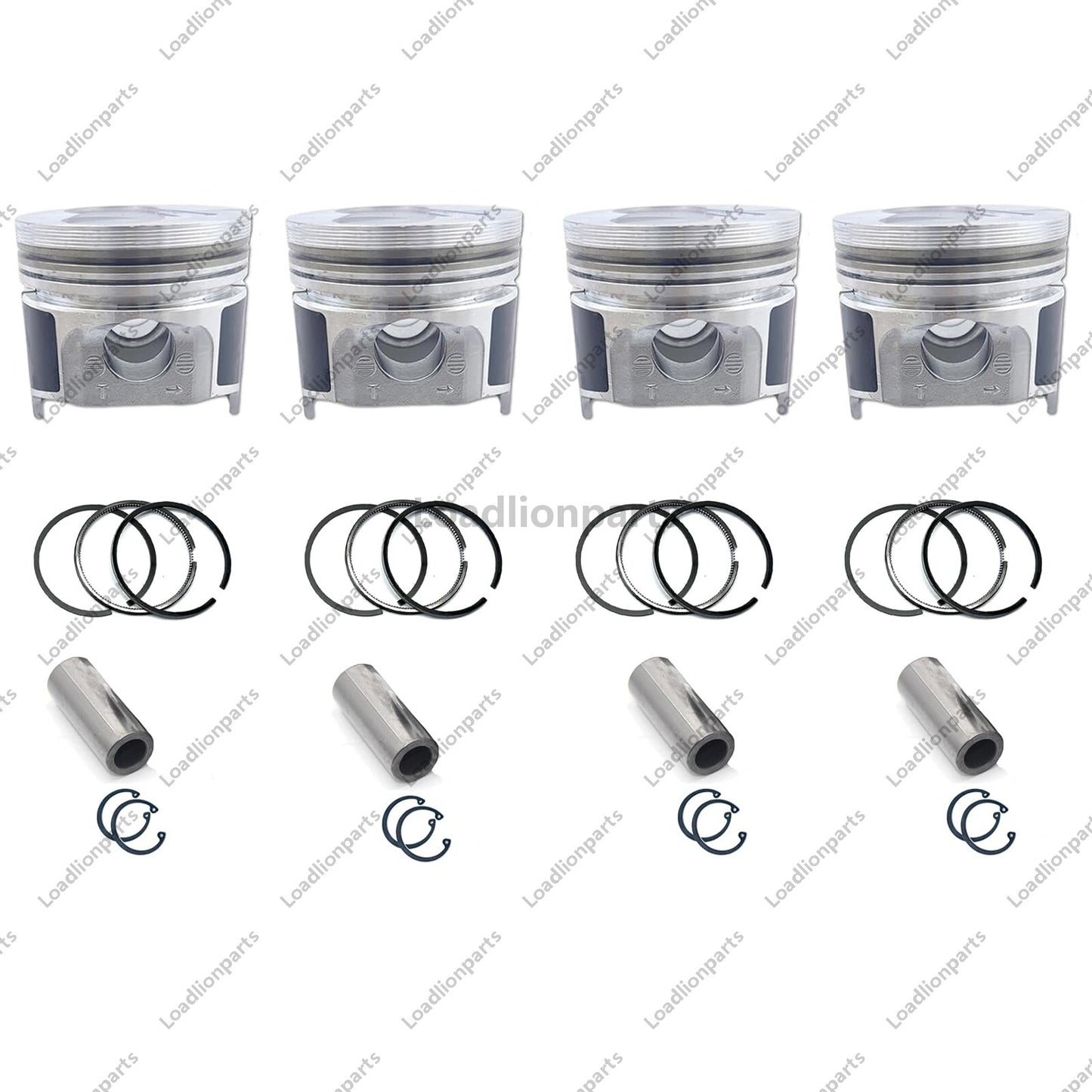 Piston And Ring Set+0.5mm 1J091-21110 For Kubota D902 BX2360 BX2370 BX2380 BX23S