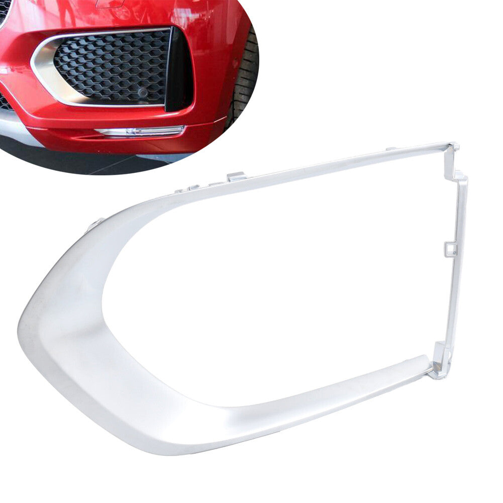 Fog Lights Fog Lamp Molding Frame Bezel Cover for Jaguar F-Pace 2016-2020 17