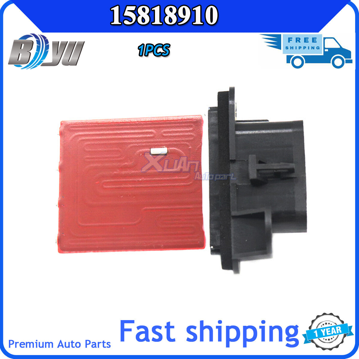 Brand new blower motor resistor suitable for Chevrolet HHR Cobalt G5 15818910 2005 - 2010