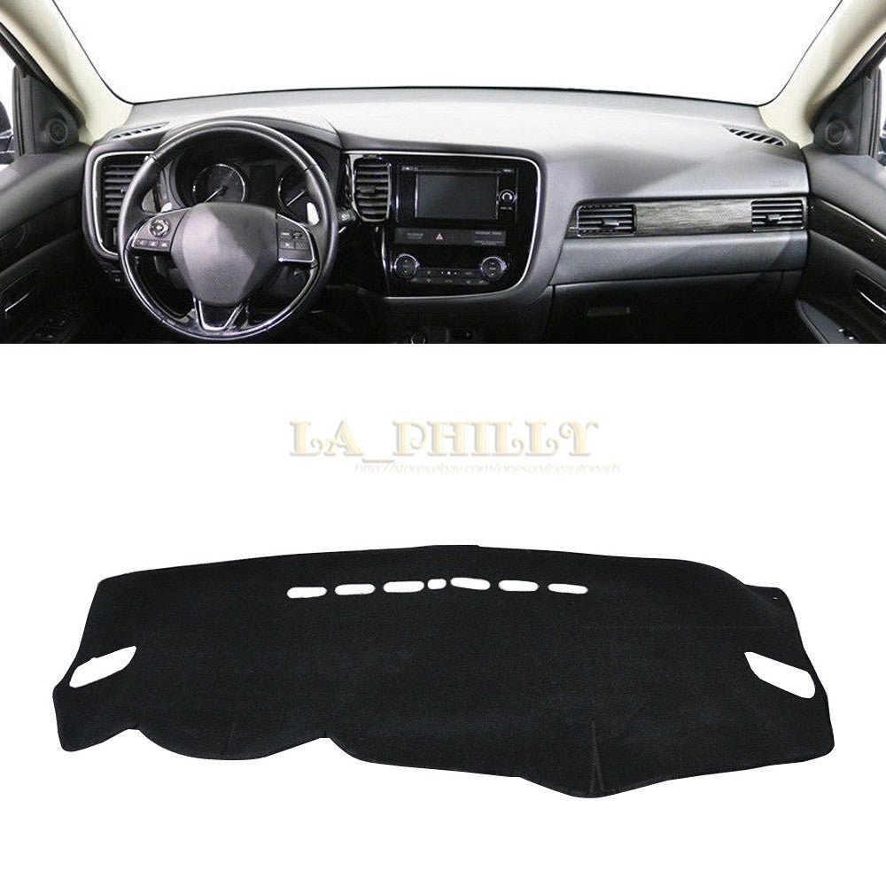 Car Front Dashmat Pad Dashboard Cover Carpet LHD For 14-17 for MITSUBISHI for OUTLANDER