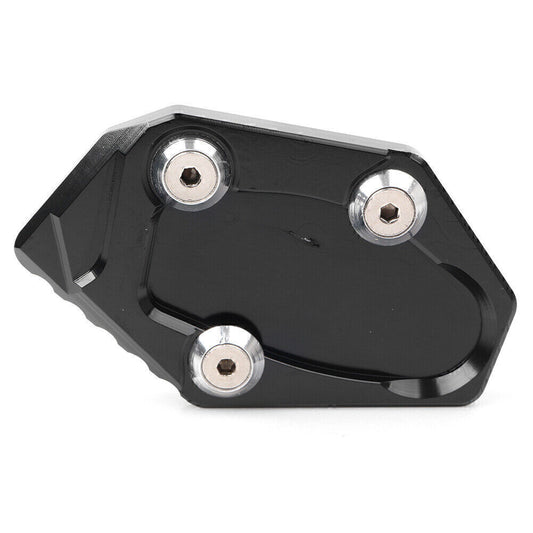 Kickstand Enlarge Plate Side Stand Extension Pad for YAMAHA YZF-R3 2015 Black