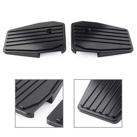 Black Folding Foot Pegs Rest Footpeg Pedal Pad for Honda Rebel 500 CMX500 CMX300