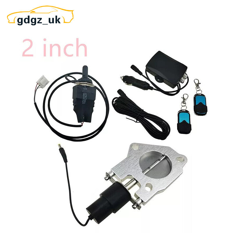 2 Electric Exhaust Butterfly Valve Control Motor with RemoteManual Control