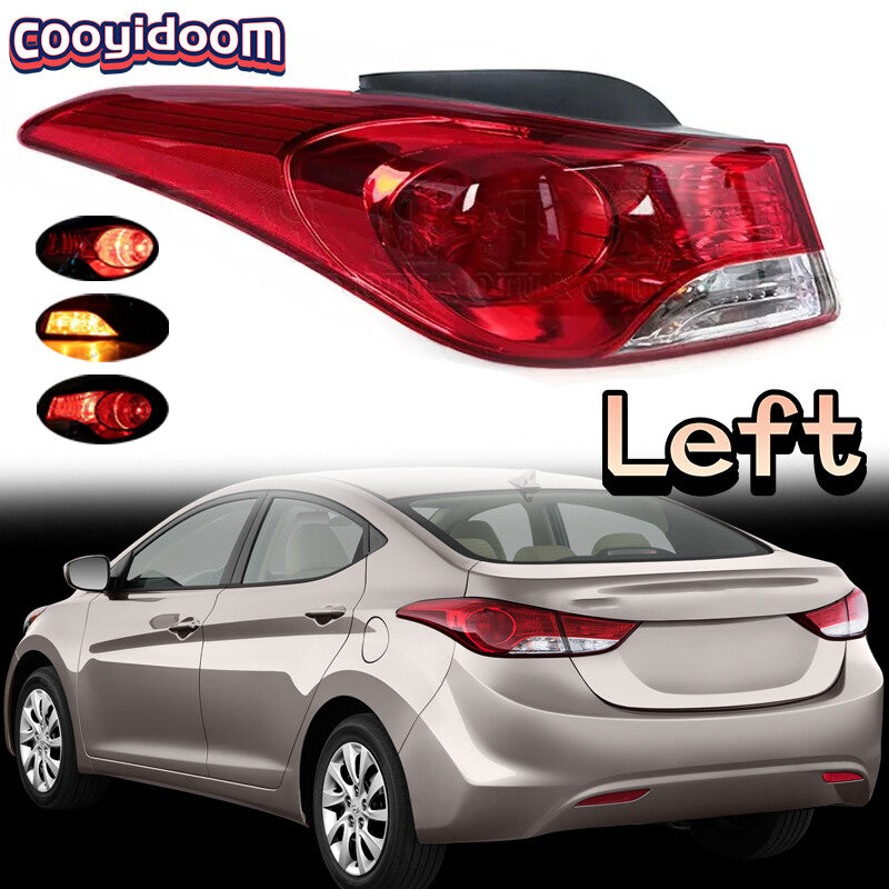 External taillight assembly brake light left applicable to for Hyundai for Elantra 2011-2013